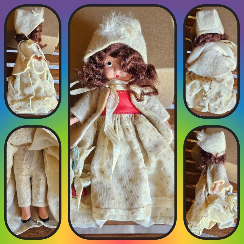 Nancy Ann Storybook Doll. Seasons Series Winter ALL ORIGINAL